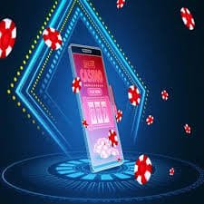 Ilustrasi taruhan olahraga dan kasino online di pgmax88